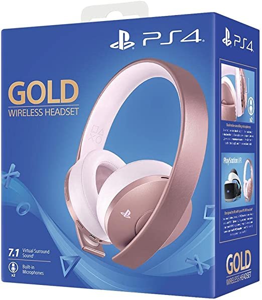 PlayStation Gold Wireless Headset PS4 - Casque