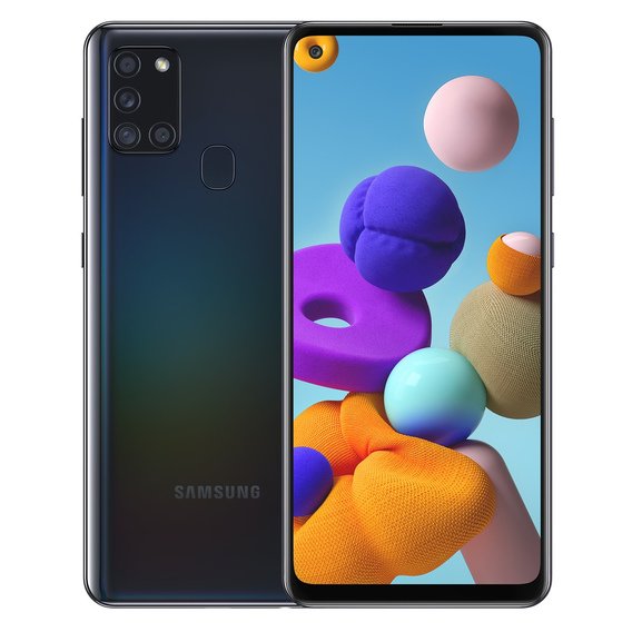 Samsung Galaxy A21s - SM-A217 - 32Go (Noir) - Telephone portable