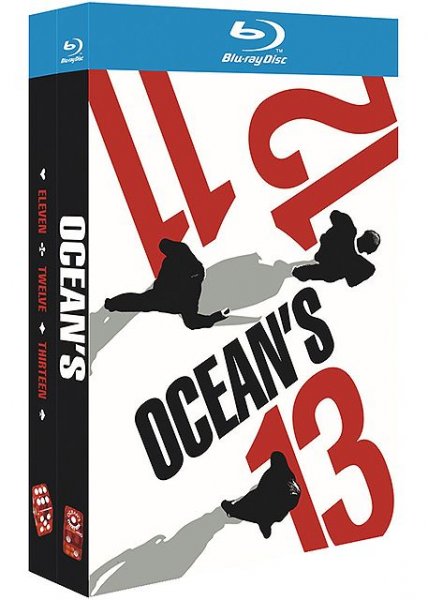 Trilogie Ocean's 11 + 12 + 13 - Blu-Ray