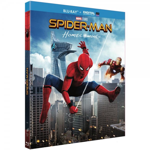 Spider-Man : Homecoming - Blu-Ray + Digital Ultraviolet + Comic Book