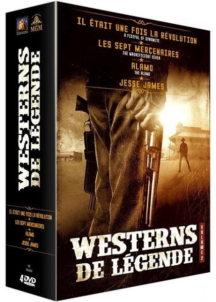Westerns De Légende - Vol. 2 : Il Était Une Fois La Révolution + Les Sept Mercenaires + Alamo + Jesse James - Pack
