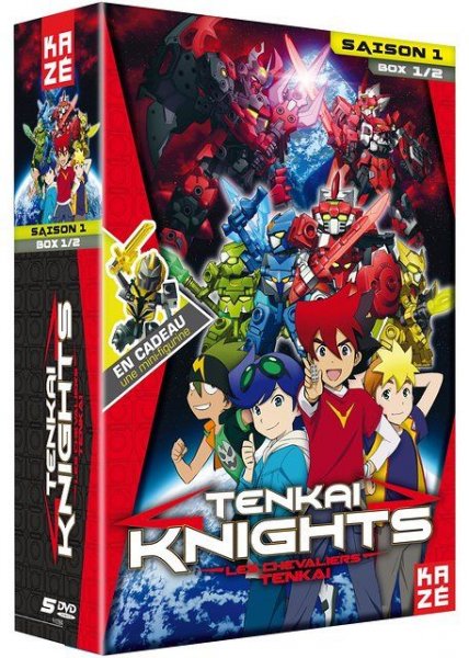 Tenkai Knights : Les Chevaliers Tenkai - Saison 1, Box 1/2
