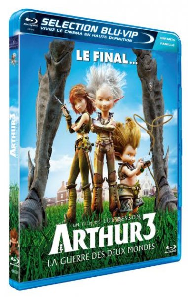 Arthur 3 : La Guerre Des Deux Mondes - Blu-Ray