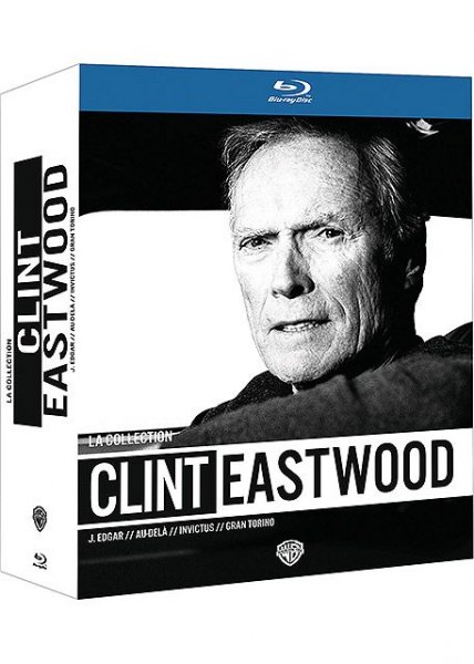 La Collection Clint Eastwood - J. Edgar + Au-Delà + Invictus + Gran Torino - Blu-Ray