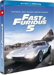 Fast And Furious 5 Blu-Ray Steelbook Édition 2015