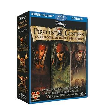 Pirates Des CaraÃ¯bes - La Trilogie - Blu-Ray