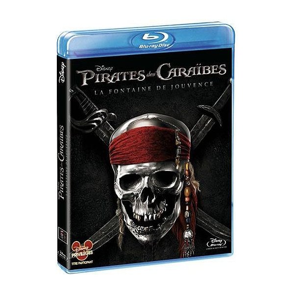 Pirates Des Caraïbes, La Fontaine De Jouvence - Blu-Ray
