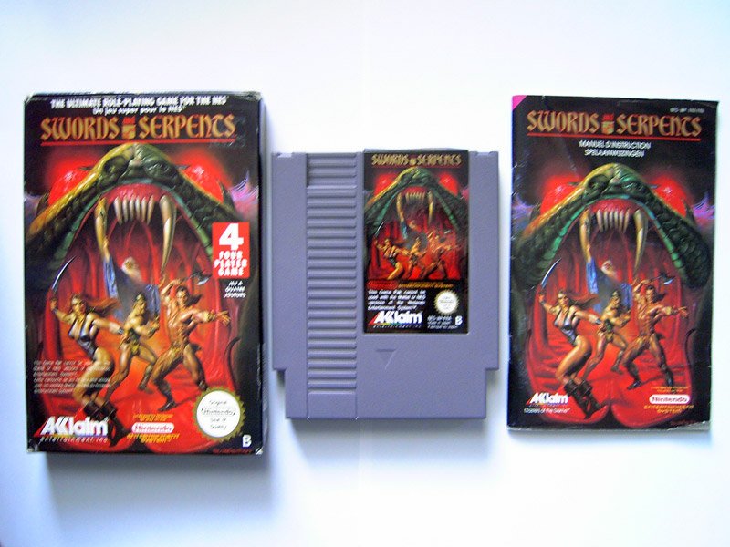 Swords and Serpents - Nes/Famicom