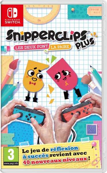 Snipperclips Plus - Les Deux Font la Paire ! - Switch