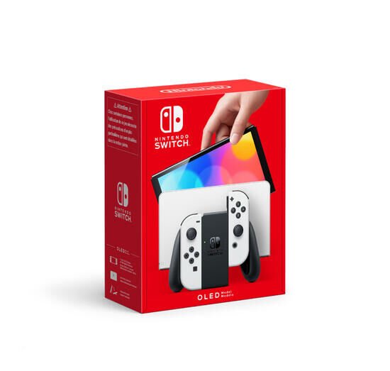 Nintendo Switch OLED (Joy-Con Blanches) - Switch