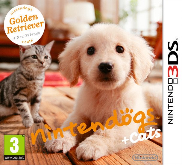 Nintendogs + Cats Golden Retriever & ses Nouveaux Amis - 3DS