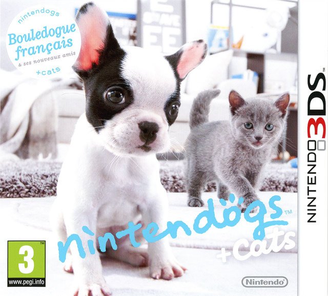 Nintendogs + Cats Bouledogue Français & ses Nouveaux Amis - 3DS