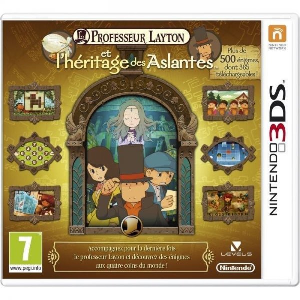 Professeur Layton et l'Héritage des Aslantes - 3DS