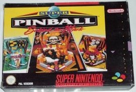 Super Pinball: Behind the Mask - Super Nintendo