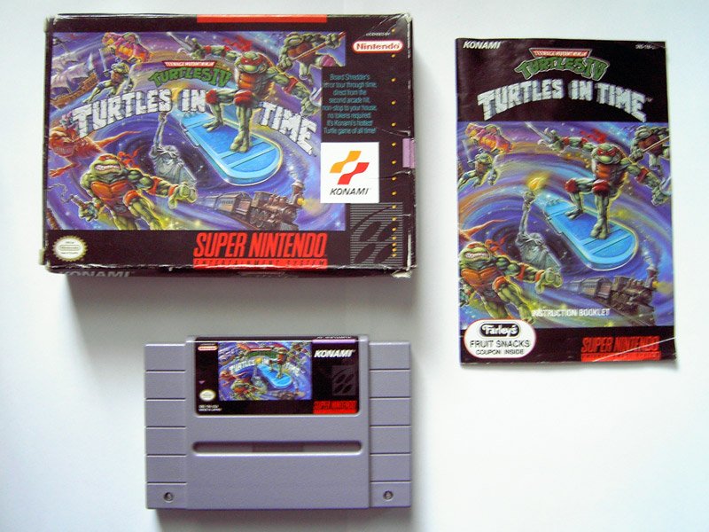 Teenage Mutant Ninja Turtles IV: Turtles in Time - Super Nintendo