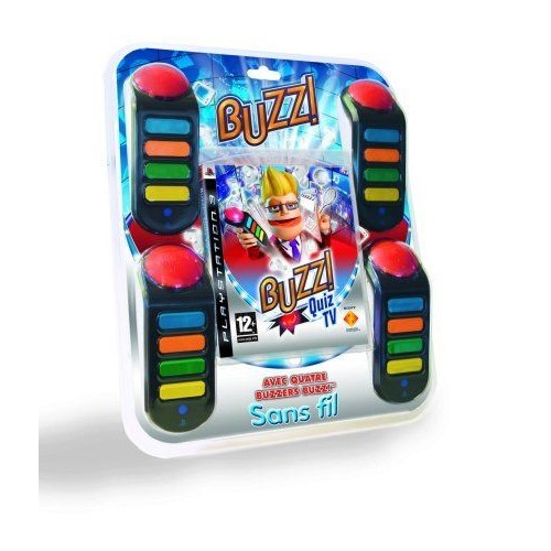 Buzz ! Quiz TV + Buzzers - Playstation 3 (PS3)