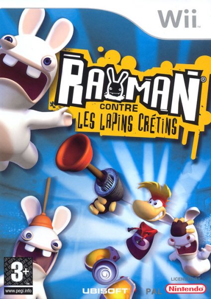 Rayman Contre les Lapins Cretins - Wii