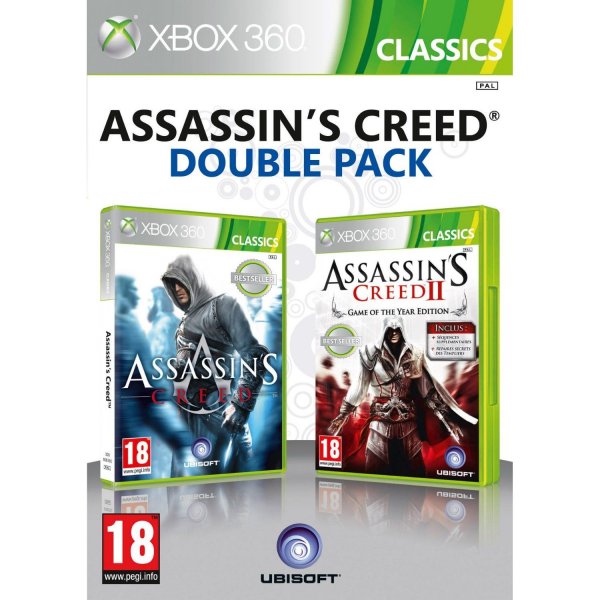 Double Pack : Assassin's Creed + Assassin's Creed II - X Box 360