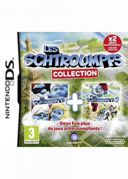 Compilation Schtroumpfs 1+2 - DS