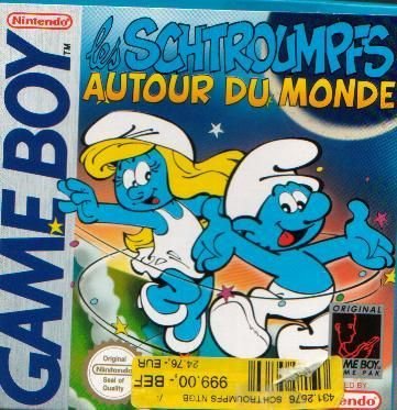 Les Schtroumpfs Autour du Monde - Game Boy
