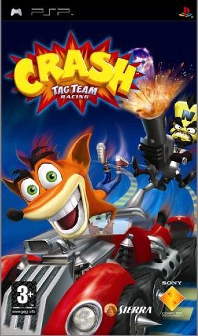 Crash Tag Team Racing - Playstation Portable (PSP)