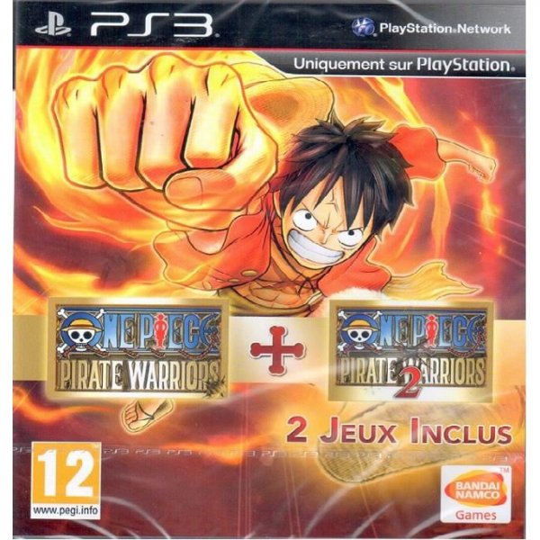 One Piece : Pirate Warriors + One Piece : Pirate Warriors 2 - Playstation 3 (PS3)
