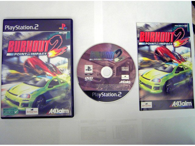 Burnout 2: Point of Impact - Playstation 2 (PS2)