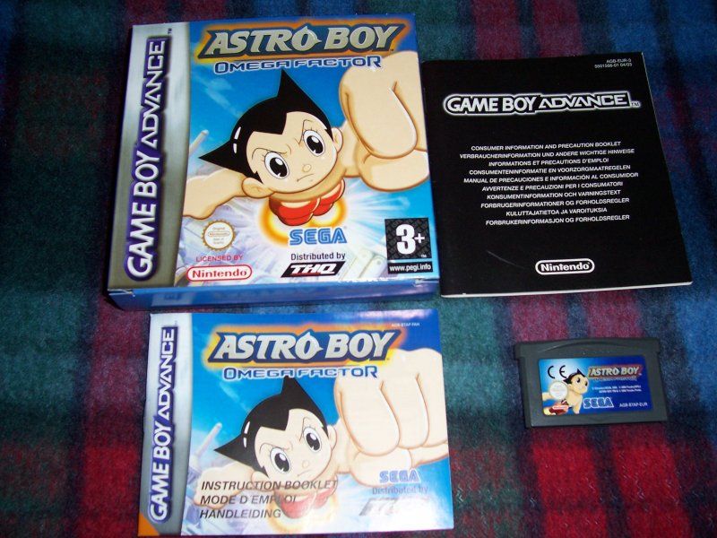 Astro Boy: Omega Factor - Game Boy Advance