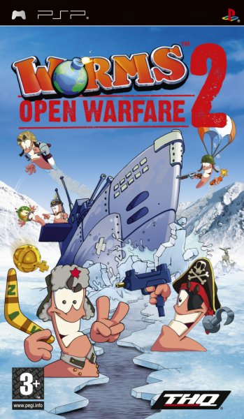 Worms: Open Warfare 2 - Playstation Portable (PSP)
