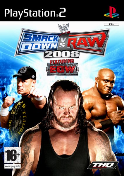 WWE SmackDown! vs. RAW 2008 - Playstation 2 (PS2)