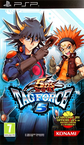Yu-Gi-Oh! 5D's Tag Force 5 - Playstation Portable (PSP)