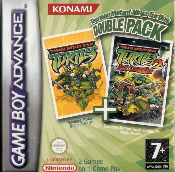 Teenage Mutant Ninja Turtles Double Pack - Game Boy Advance