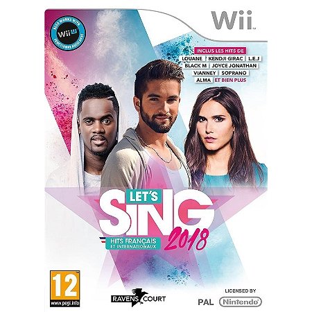 Let's Sing 2018 : Hits Français et Internationaux - Wii