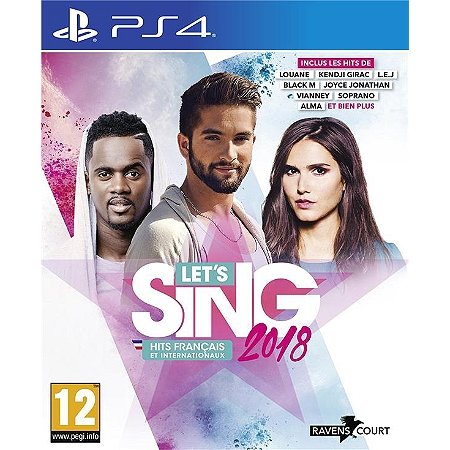 Let's Sing 2018 : Hits Français et Internationaux - Playstation 4 (PS4)