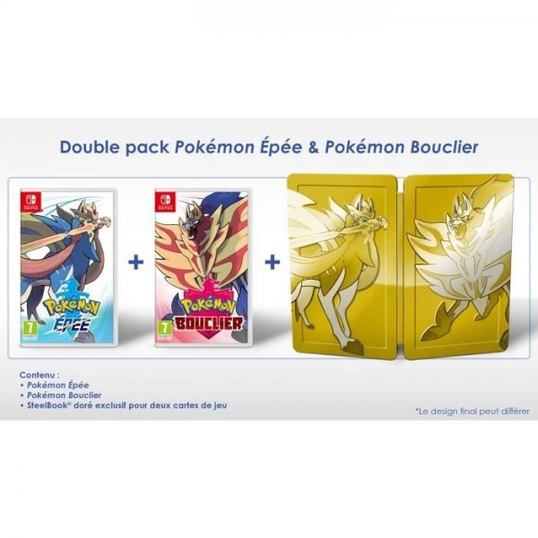 Double Pack Pokémon Épée & Pokémon Bouclier - Switch