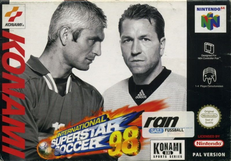International Superstar Soccer '98 - Nintendo 64