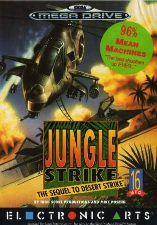Jungle Strike: The Sequel to Desert Strike - Megadrive