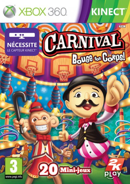 Carnival Games : Bouge ton Corps - X Box 360