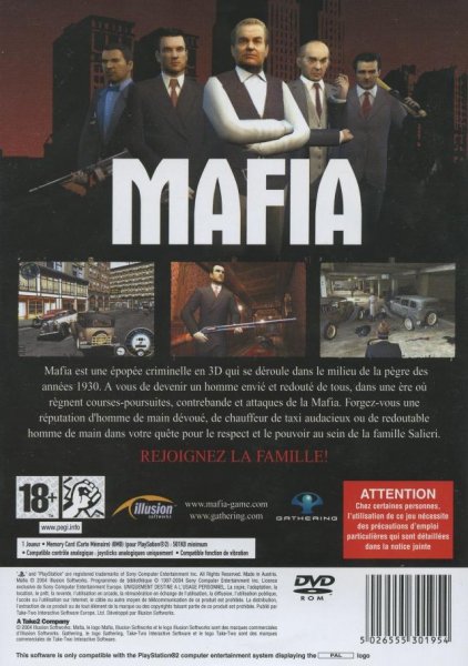 Mafia - Playstation 2 (PS2)