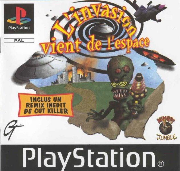 B Movie: L'Invasion Vient de l'Espace - Playstation 1 (PS1)