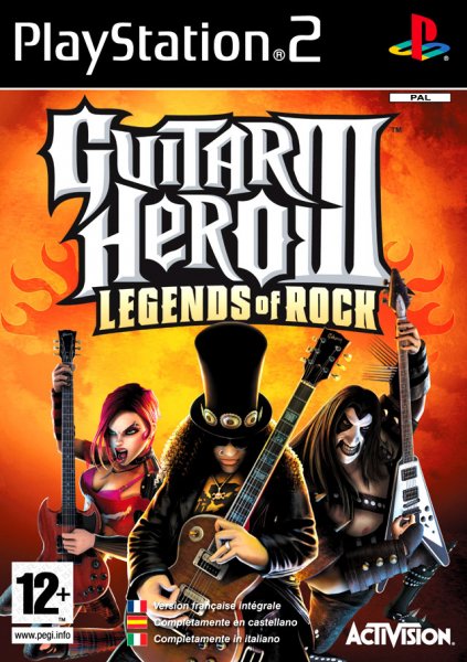 Guitar Hero III: Legends of Rock - Playstation 2 (PS2)