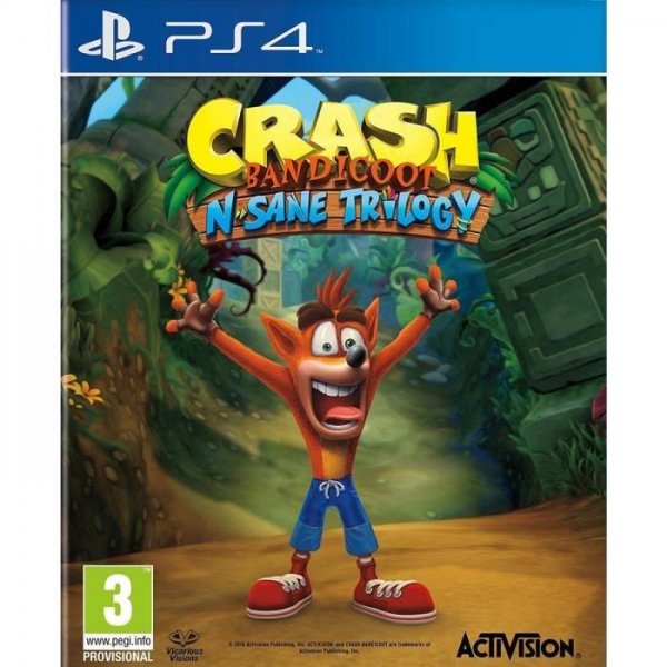 Crash Bandicoot N. Sane Trilogy - Playstation 4 (PS4)