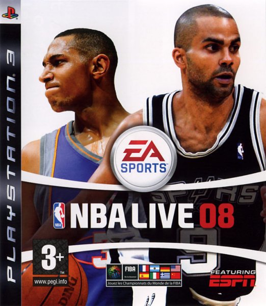 NBA Live 08 - Playstation 3 (PS3)