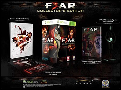 F.3.A.R. (Fear 3 )Edition Collector (Pass Online)  - X Box 360