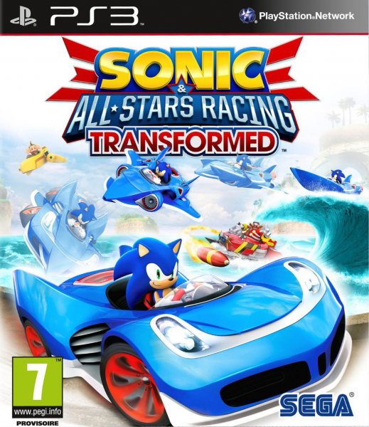 Sonic & All Stars Racing Transformed - Playstation 3 (PS3)