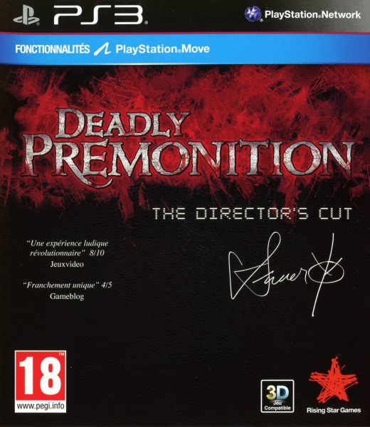 Deadly Premonition : The Director's Cut - Playstation 3 (PS3)