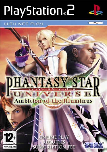 Phantasy Star Universe: Ambition of the Illuminus - Playstation 2 (PS2)