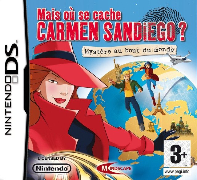 Mais ou se cache Carmen Sandiego ? Mystere au bout du Monde - DS