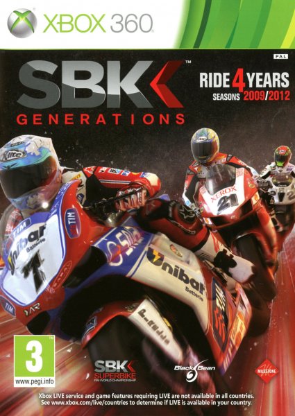 SBK Generations - X Box 360