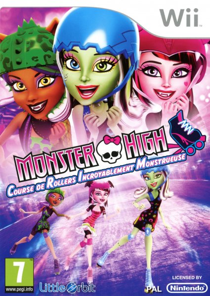 Monster High : Course de Rollers Incroyablement Monstrueuse - Wii